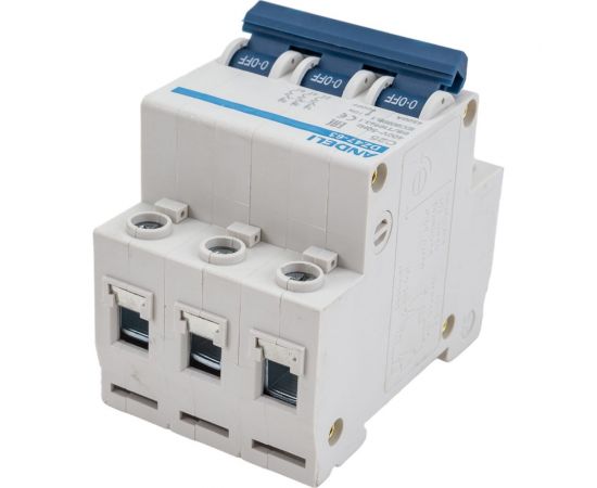 Автоматический выключатель ANDELI DZ47-63/3P 25A 4.5kA х-ка C ADL01-094 – изображение 4