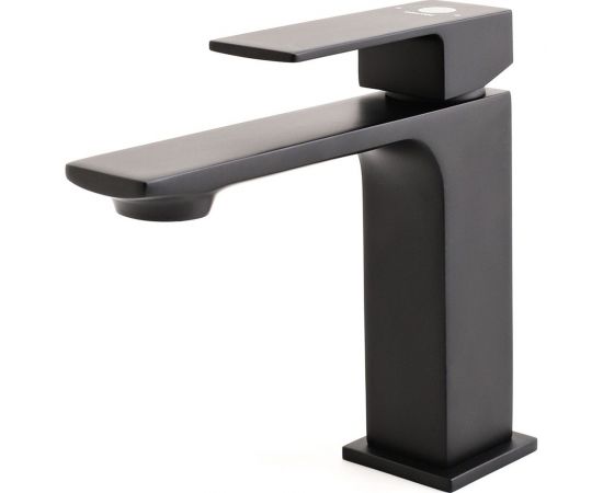 Смеситель для раковины Orange Lutz черный M04-021b – изображение 4