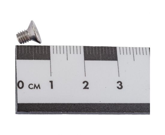 Потайной винт КРЕП-КОМП DIN 965, нерж. А2, 4х6, 100 шт. впн46мф – изображение 4