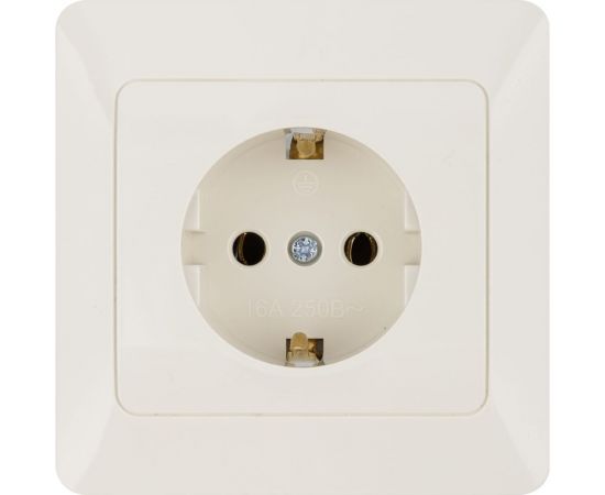 Розетка TDM 2П+З 16А 250В слоновая кость Ильмень SQ1823-0110 – изображение 4