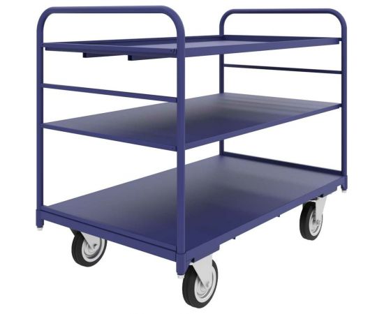 Платформенная тележка с двумя ручками RUSKLAD ТЯ 8, 700x1000 мм, d160 мм ТЯ 8 160 