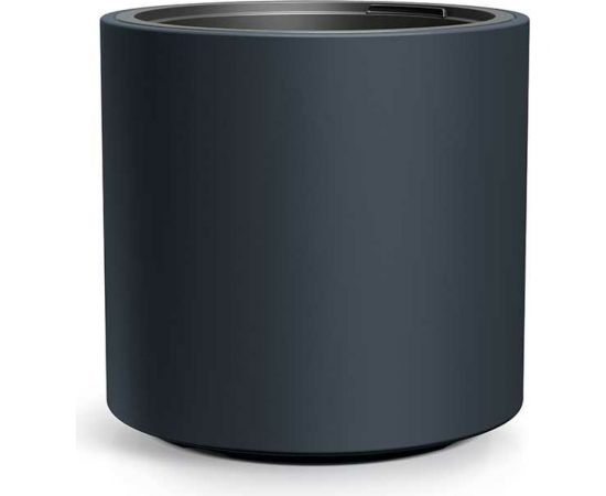 Кашпо с вкладышем Prosperplast DBHER470 S433 HEOS диаметр 47 см, высота 45 см, антрацит 067768 