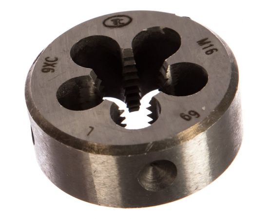 Метрическая плашка ТехноСталь М16.0х2.0, LH левая, 9ХС t245068 