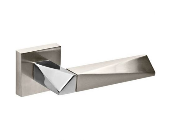 Раздельная ручка Fuaro DIAMOND DM SN/CP-3 матовый никель/хром 33101 