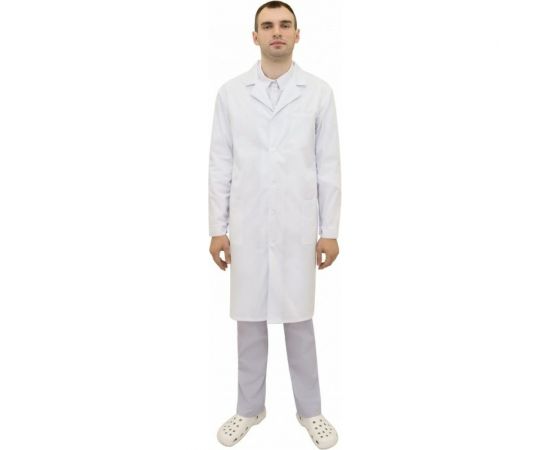 Мужской халат Tekca Line Остин белый, р.44-46, рост 182-188 2001864008018 