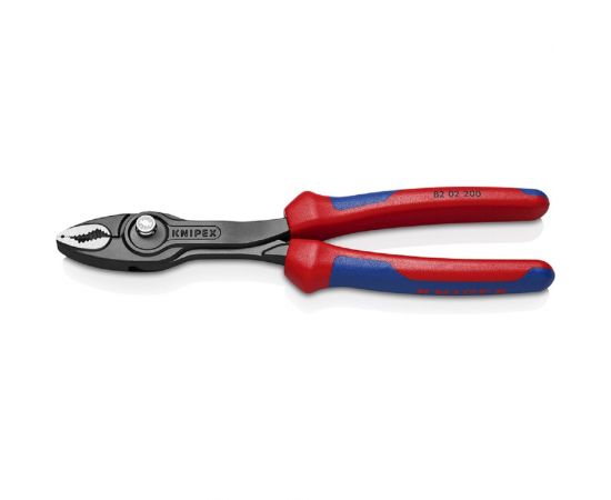 Захватные клещи Knipex TwinGrip, 4 - 22 мм, длина 200 мм, KN-8202200SB 