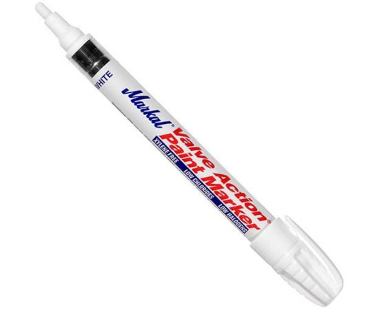 Маркер-краска Markal Valve Action, промышленный, универсальный, 3 мм, белый 96820 