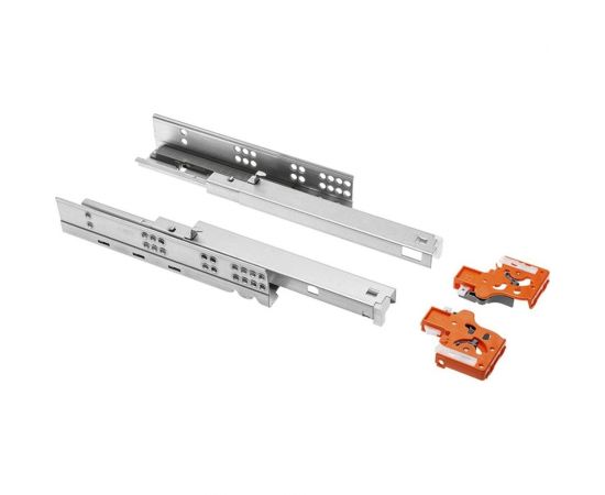 Направляющие полного выдвижения GTV MODERN SLIDE L-300 с выталкивателем PB-0FPO-300 