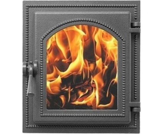 Дверка каминная 220 Антрацит Везувий А-311926 