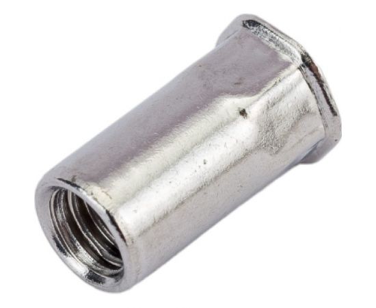 Резьбовая нержавеющая шестигранная заклепка с уменьшенным потайным бортиком KREPFIELD М5x14 мм, ART 1027, А2, 50 шт. 1027ГАЙКАЗАКЛЕПКАМ5Х14-50 – изображение 2