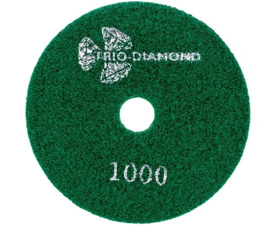 Алмазный гибкий шлифовальный круг Черепашка 100 № 1000 сухая шлифовка TRIO-DIAMOND 361000 – изображение 2