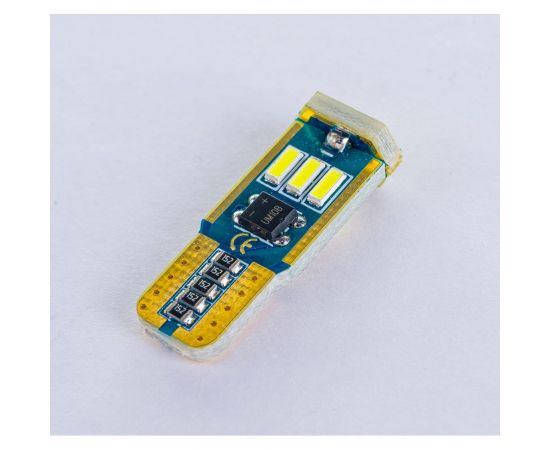 Автолампа SKYWAY диод T10 (W5W) 12V 9 SMD диодов, 1-конт. S08201483 – изображение 2