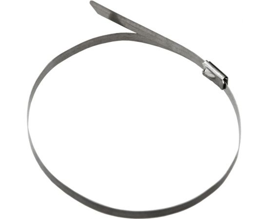 Стальной хомут стяжка REXANT 250x4,6 мм, 100 шт. 07-0258-100 – изображение 2