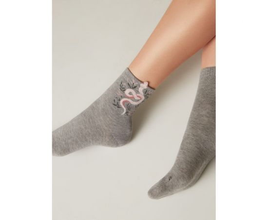 Женские хлопковые носки Conte elegan t classic 17с-183сп, р.25, 537 серый 1001320730040016537 – изображение 2