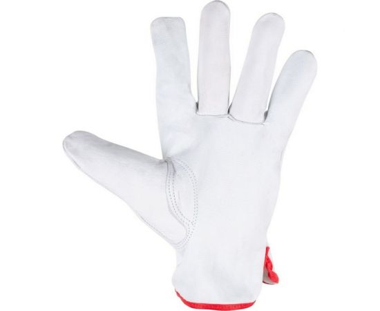 Кожаные мягкие перчатки Foxweld Акула СА-03 7772 – изображение 3