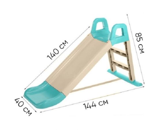 Детская горка Doloni бежево-голубая 014400/13 – изображение 3