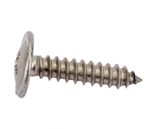 Нержавеющий саморез с прессшайбой KREPFIELD 4,2x19 мм, ART 9999, А2, самонарезающий, крестообразный шлиц PH, 150 шт. 9999A2саморез с прессшайбой4.2X19-150 – изображение 3