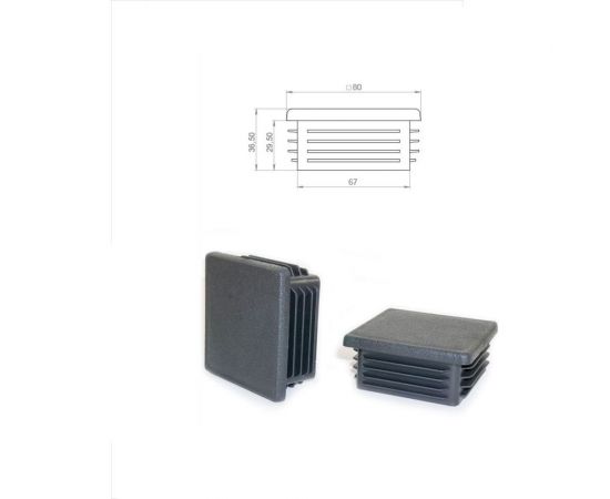 Заглушка Элимет 30 шт, 80x80 мм БП-00002451 – изображение 3