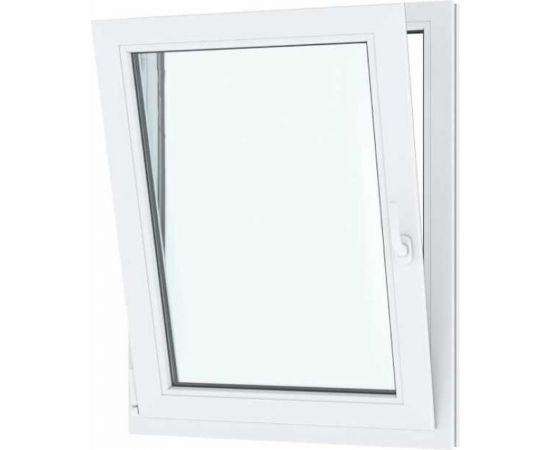 Окно ПВХ АМЕГА 1000x1000 мм, поворотно-откидное правое, двухкамерный стеклопакет ПВХ_998 – изображение 3