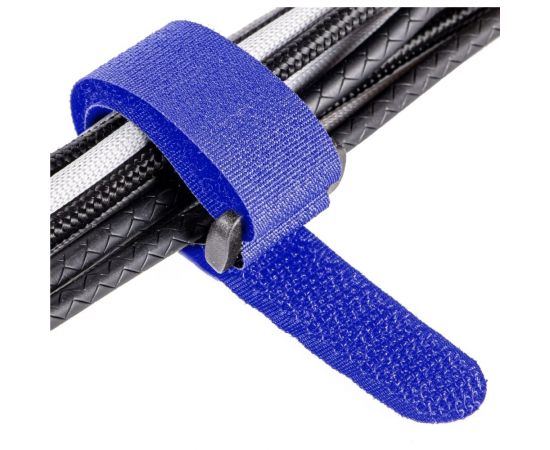 Ремни-липучки Comfix 300x20 мм, синий, упаковка 10 шт. HLCS-300х20-RP0X000 – изображение 3