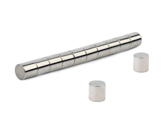 Неодимовый магнит - диск 10х10мм Forceberg 9-1212256-004 – изображение 3