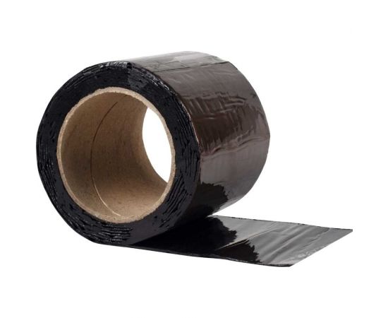 Кровельная битумная лента ШАБАШКА 10 см x 3 м, коричневая 255640 – изображение 3