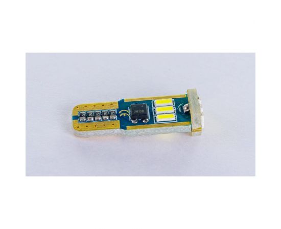 Автолампа SKYWAY диод T10 (W5W) 12V 9 SMD диодов, 1-конт. S08201483 – изображение 3