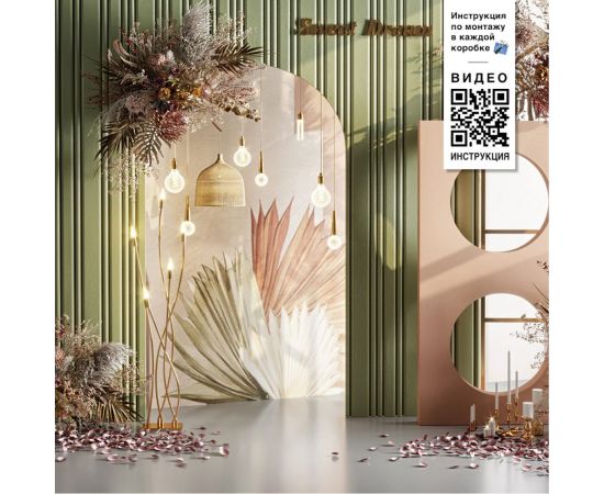 Стеновая панель 3D Artpole STEP (гипсовые; белые; 600x600 мм; 1 шт.; 0,36 кв.м) M-0080 – изображение 4