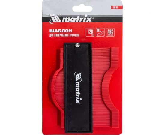 Пластиковый шаблон для копирования профиля MATRIX 12 см 88103 – изображение 5