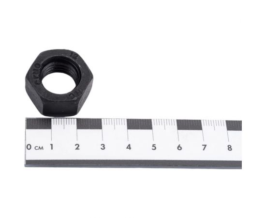 Гайка Море-Метизов DIN 934, класс прочности 12, оксид, M16, 10 шт. GAYKA934M1610M – изображение 5