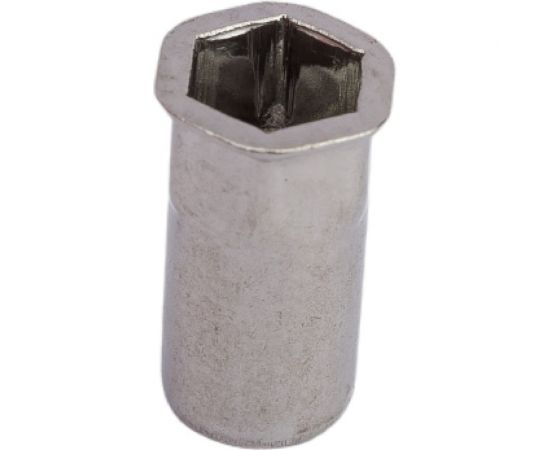 Резьбовая нержавеющая шестигранная заклепка с уменьшенным потайным бортиком KREPFIELD М5x14 мм, ART 1027, А2, 50 шт. 1027ГАЙКАЗАКЛЕПКАМ5Х14-50 – изображение 5