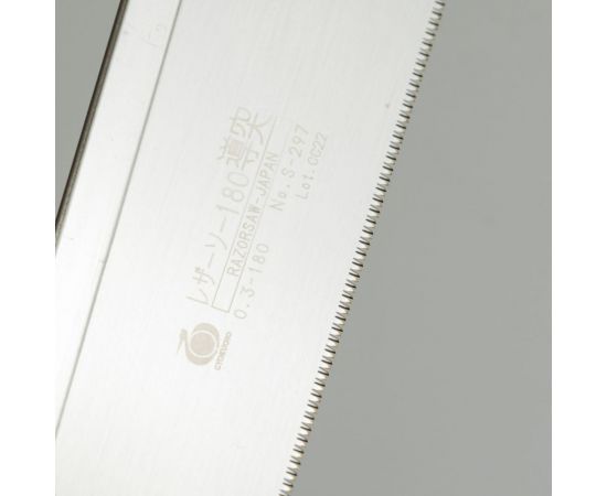 Обушковая японская пила Mikitool Gyokucho Dozuki,180мм, шаг 1,0мм, пластиковая рукоять М00020372 – изображение 6