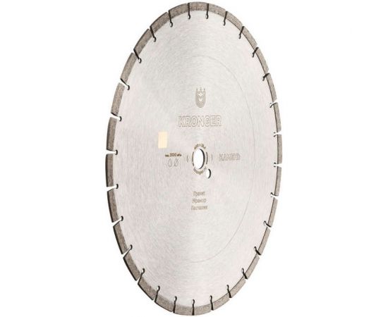 Диск алмазный сегментный по камню 400x25.4 мм Kronger S200400 – изображение 7