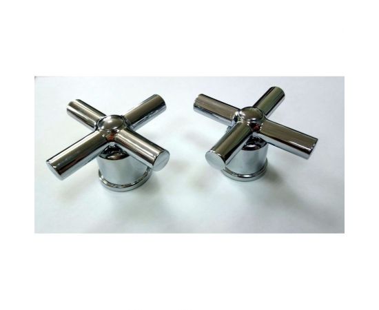 Маховик ARCO DA VELLA КРЕСТ пластик B307 под кран-буксу квадрат (к/б 08266) 10454 