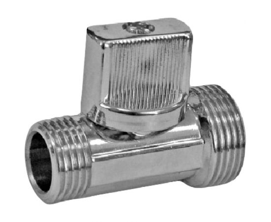 Прямой кран для бытовой техники Rvc (15) 1/2 ш х 3/4 ш 13550 