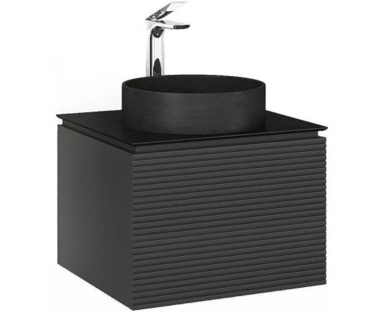Тумба Jorno Stone 60 подвесная, антрацит Stn.01.60/P/A/JR 