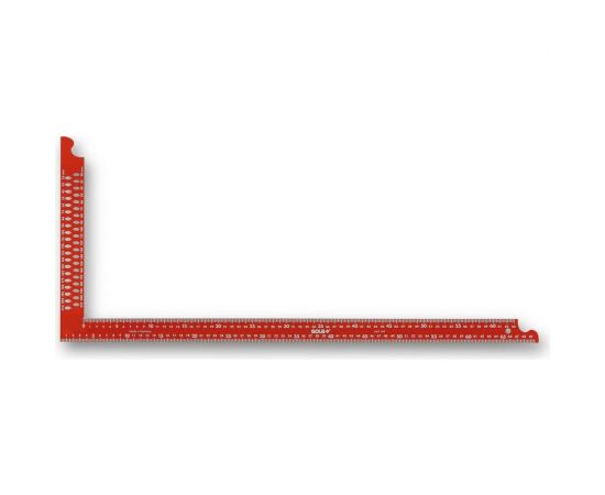 Плотницкий угольник (красный, 600х280 мм) SOLA ZWCA 600 56132001 