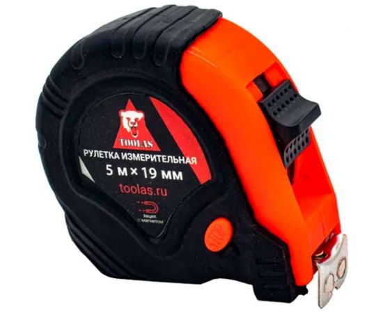 Рулетка TOOLAS МАГНИТ 5 м, 25 мм 00003509 
