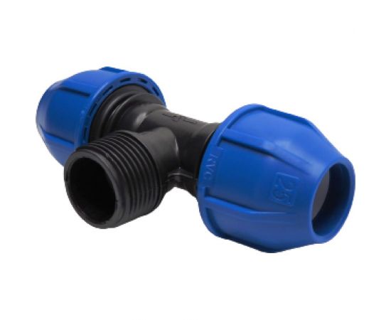 ПНД Тройник Rvc наружная резьба 25x1 04723 