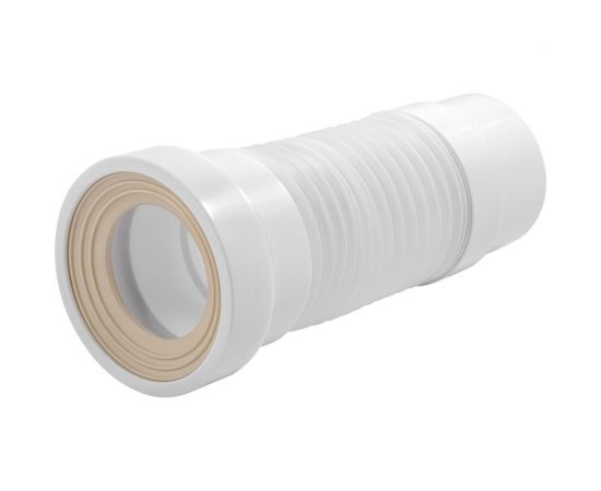 Удлинитель гибкий для унитаза с фановым выпуском Aquant 110мм, 290-330 мм T712-21-MR 