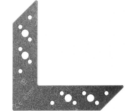 Плоский уголок VORMANN 156х110х32х2 мм, оцинкованный 71 004 000 