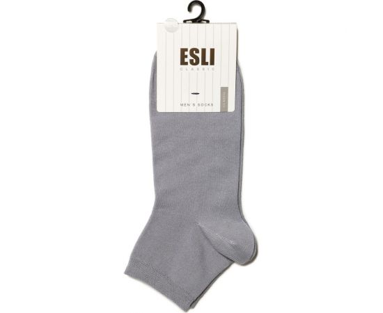 Мужские короткие носки ESLI CLASSIC 14С-120СПЕ, р.25, 000 серый 1001330420020016000 