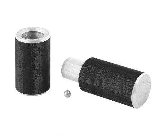 Гаражная петля СИБРТЕХ с шаром d 25*140мм 4 шт 920073 