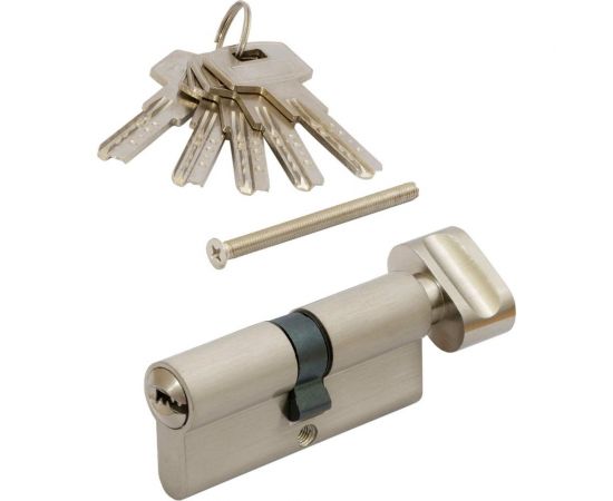 Цилиндровый механизм VETTORE ZN M100 ZC NI 50Tx50, 5 ключей, никель 20101 