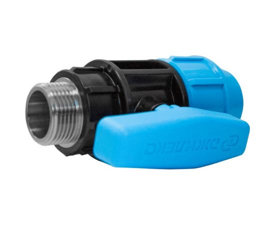 Шаровой кран Джилекс Про с наружной трубной резьбой, 32x1”П 9165 