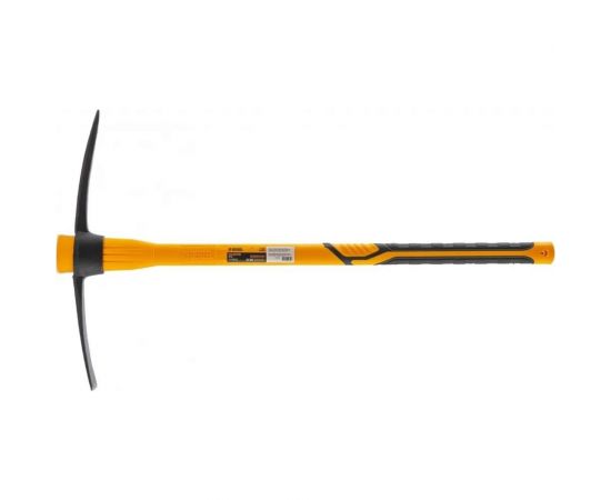 Кирка Denzel 1500 г, узкая, фиберглассовая обрезиненная рукоятка, 900 мм 21834 
