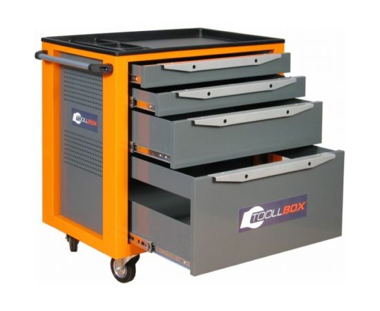 Инструментальная тележка Toollbox серии standart TBS-4 RAL 2008 
