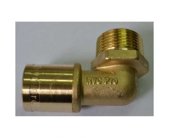 Переходник Rvc РЕХ угловой с наружней резьбой 20 - R 1/2 02861 – изображение 2