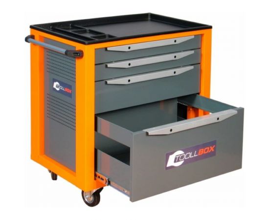 Инструментальная тележка Toollbox серии standart TBS-4 RAL 2008 – изображение 2