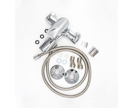 Смеситель для ванны ARCO DA VELLA короткий излив 40 мм, дивертор к/б в теле А3030 14893 – изображение 2